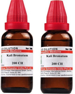 Dr.Willmar Schwabe India Kali Bromatum 200CH Liquid(2 x 30 ml)