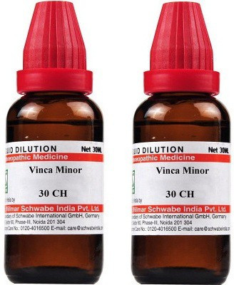 Dr.Willmar Schwabe India Vinca Minor 30CH Liquid(2 x 30 ml)
