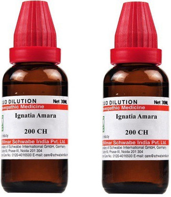 Dr.Willmar Schwabe India Ignatia Amara 200CH Liquid(2 x 30 ml)