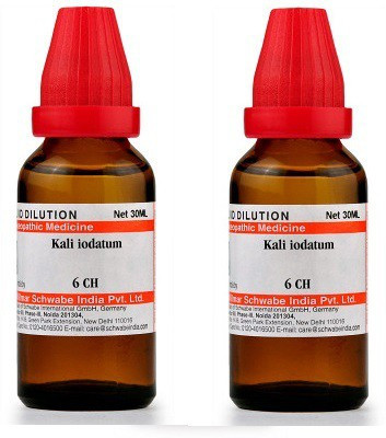 Dr.Willmar Schwabe India Kali Iodatum 6CH Liquid(2 x 30 ml)