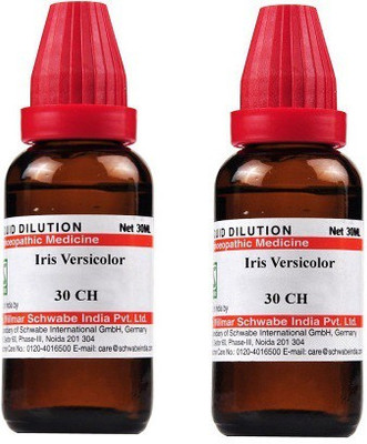 Dr.Willmar Schwabe India Iris Versicolor 30CH Liquid(2 x 30 ml)