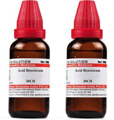 Dr.Willmar Schwabe India Acidum Benzoicum 30CH Liquid(2 x 30 ml)