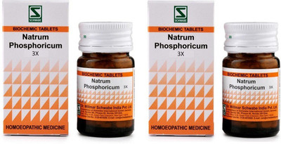 Dr.Willmar Schwabe India Natrum Phosphoricum 3X Tablets(2 x 20 g)