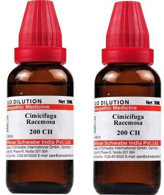 Dr.Willmar Schwabe India Cimicifuga Racemosa 200CH Liquid(2 x 30 ml)