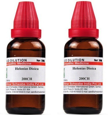 Dr.Willmar Schwabe India Helonias Dioica 200CH Liquid(2 x 30 ml)