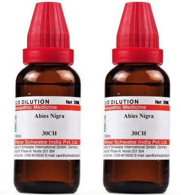 Dr.Willmar Schwabe India Abies Nigra 30CH Liquid(2 x 30 ml)