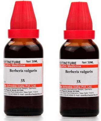 Dr.Willmar Schwabe India Berberis Vulgaris 3X Liquid(2 x 30 ml)