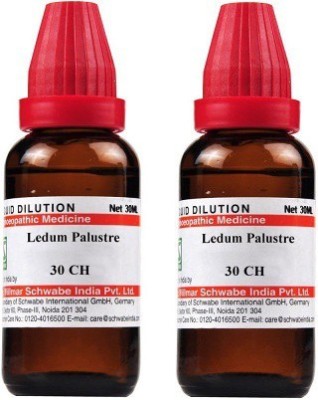 Dr.Willmar Schwabe India Ledum Palustre 30CH Liquid(2 x 30 ml)