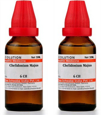 Dr.Willmar Schwabe India Chelidonium Majus 6CH Liquid(2 x 30 ml)