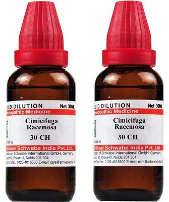 Dr.Willmar Schwabe India Cimicifuga Racemosa 30CH Liquid(2 x 30 ml)