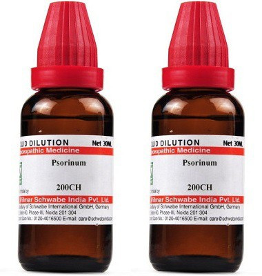 Dr.Willmar Schwabe India Psorinum 200CH Liquid(2 x 30 ml)