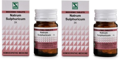 Dr.Willmar Schwabe India Natrum Sulphuricum 3X Tablets(2 x 20 g)