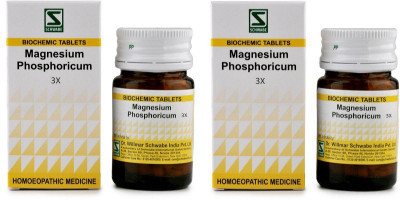 Dr.Willmar Schwabe India Magnesium Phosphoricum 3X Tablets(2 x 20 g)
