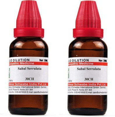Dr.Willmar Schwabe India Sabal Serrulata 30CH Liquid(2 x 30 ml)