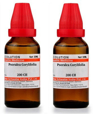 Dr.Willmar Schwabe India Psoralea Corylifolia 200CH Liquid(2 x 30 ml)