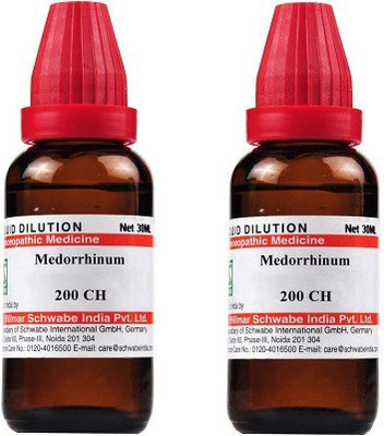 Dr.Willmar Schwabe India Medorrhinum 200CH Liquid(2 x 30 ml)