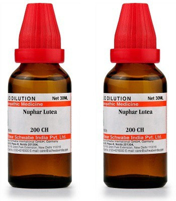 Dr.Willmar Schwabe India Nuphar Lutea 200CH Liquid(2 x 30 ml)