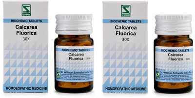 Dr.Willmar Schwabe India Calcarea Fluorica 30X Tablets(2 x 20 g)