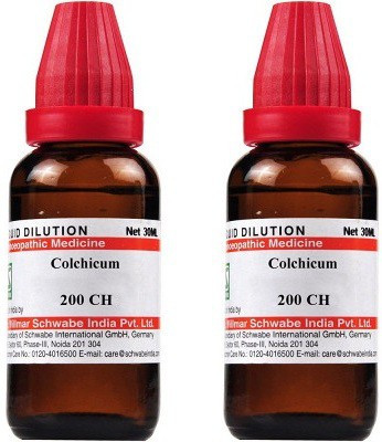 Dr.Willmar Schwabe India Colchicum 200CH Liquid(2 x 30 ml)