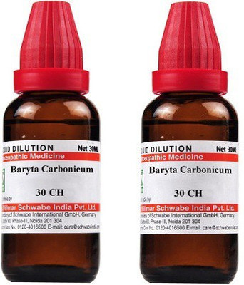 Dr.Willmar Schwabe India Baryta Carbonica 30CH Liquid(2 x 30 ml)