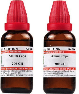 Dr.Willmar Schwabe India Allium Cepa 200CH Liquid(2 x 30 ml)