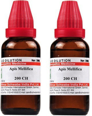 Dr.Willmar Schwabe India Apis Mellifica 200CH Liquid(2 x 30 ml)