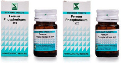 Dr.Willmar Schwabe India Ferrum Phosphoricum 30X Tablets(2 x 20 g)
