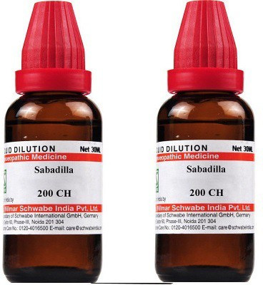 Dr.Willmar Schwabe India Sabadilla 200CH Liquid(2 x 30 ml)