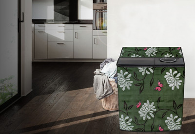 The Furnishing Tree Semi-Automatic Washing Machine  Cover(Width: 80 cm, Green)