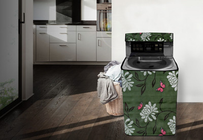The Furnishing Tree Top Loading Washing Machine  Cover(Width: 61 cm, Green)