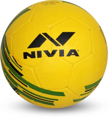 NIVIA Country Colour Football - Size: 5(Pack of 1, Yellow)