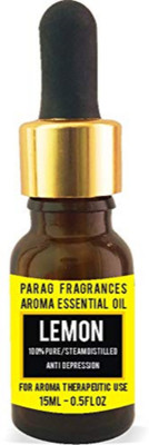 Parag Fragrances Lemon Essential Oil For Improve Hairs(15 ml)