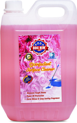 DOC HIM Rose Disinfectant Surface Cleaner 5 LTR Rose(5000 ml)