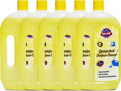DOC HIM Lemon Disinfectant Surface Cleaner Combo (1 Ltr X 5) Lemon(5 x 1000 ml)