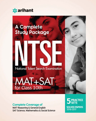 Study Guide Ntse (Mat + Sat) for Class 10th  - A Complete Study Package(English, Paperback, unknown)