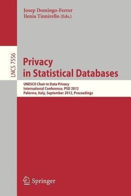 Privacy in Statistical Databases(English, Paperback, unknown)