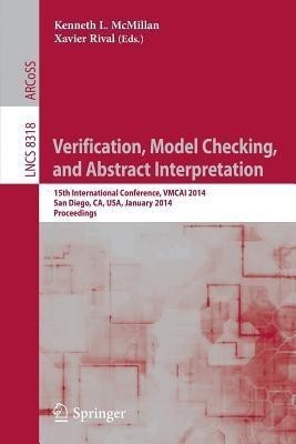 Verification, Model Checking, and Abstract Interpretation(English, Paperback, unknown)