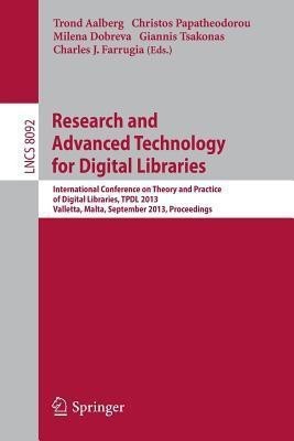 Research and Advanced Technology for Digital Libraries(English, Paperback, unknown)