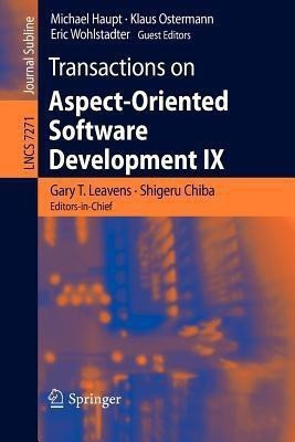 Transactions on Aspect-Oriented Software Development IX(English, Paperback, unknown)