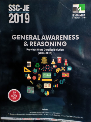 Ssc-Je 2019 General Awareness & Reasoning Previous Years Detailed Solution(English, Paperback, unknown)