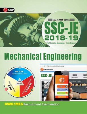 Ssc Je (CWC/Mes) Mechanical Engineering for Junior Engineers Recruitment Examination 2018-19  - Junior Engineer Mechanical Recruitment 2018-19(English, Paperback, unknown)