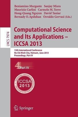 Computational Science and Its Applications -- ICCSA 2013(English, Paperback, unknown)