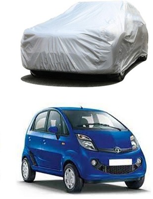 Wild Panther Car Cover For Tata Nano (Without Mirror Pockets)(Silver)