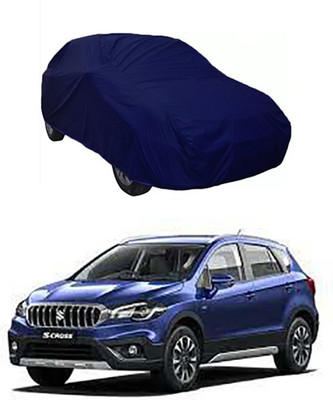 ZTech Car Cover For Maruti Suzuki S-Cross (Without Mirror Pockets)(Blue)