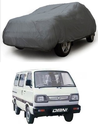 Wild Panther Car Cover For Maruti Suzuki Omni (Without Mirror Pockets)(Grey)