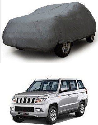 Wild Panther Car Cover For Mahindra TUV300 (Without Mirror Pockets)(Grey)