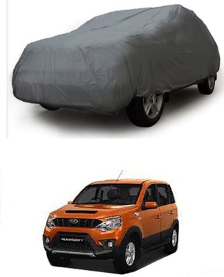 ZTech Car Cover For Mahindra Nuvosport (Without Mirror Pockets)(Grey)