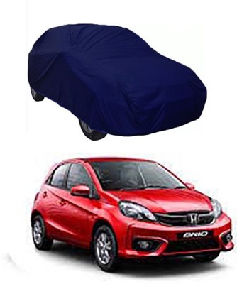 ZTech Car Cover For Honda Brio (Without Mirror Pockets)(Blue)