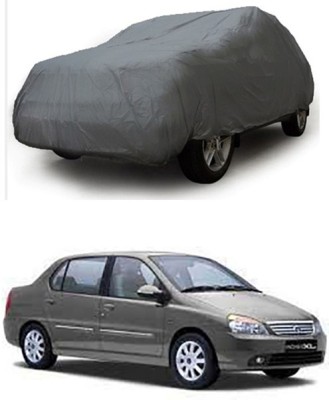 Wild Panther Car Cover For Tata Indigo XL (Without Mirror Pockets)(Grey)