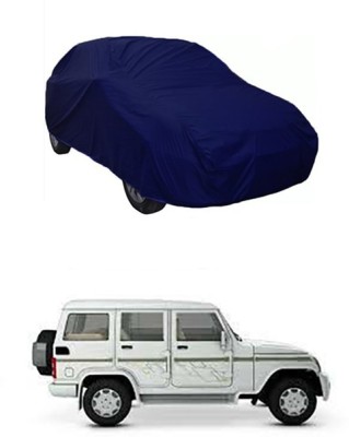 ZTech Car Cover For Mahindra Bolero (Without Mirror Pockets)(Blue)